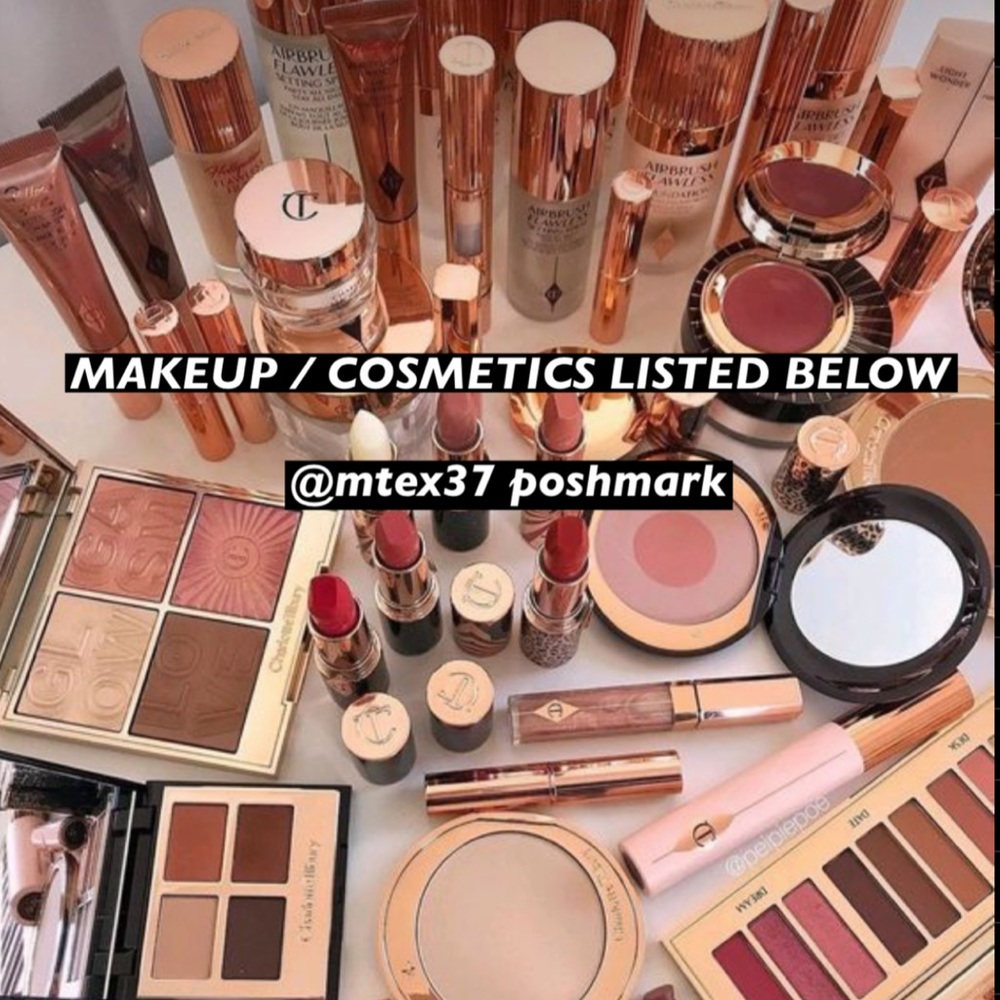 Cosmetics makeup closet divider